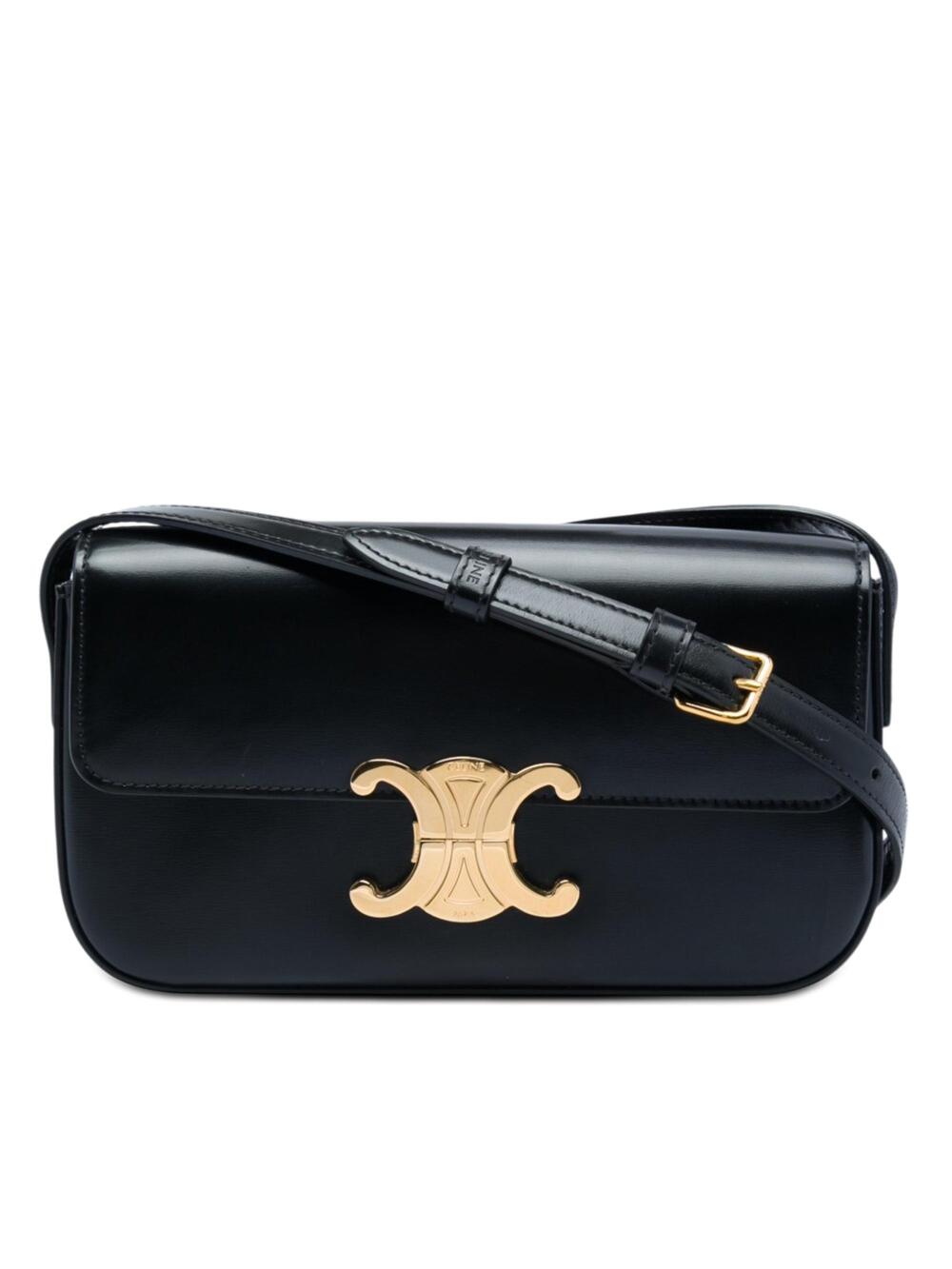 Celine Triomphe East-West Shoulder Bag #376035C17B